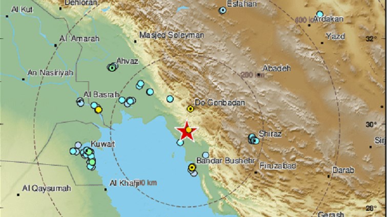 Σεισμός 5,9 βαθμών στο Ιράν