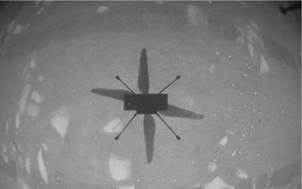 NASA: Ιστορική πτήση του drone «Ingenuity» πάνω από τον Άρη – ΒΙΝΤΕΟ