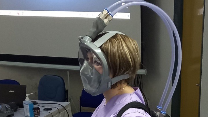 Πτολεμαΐδα: Στο Μποδοσάκειο Νοσοκομείο η πρώτη μικροβιοκτόνος μάσκα κατά του κορονοϊού