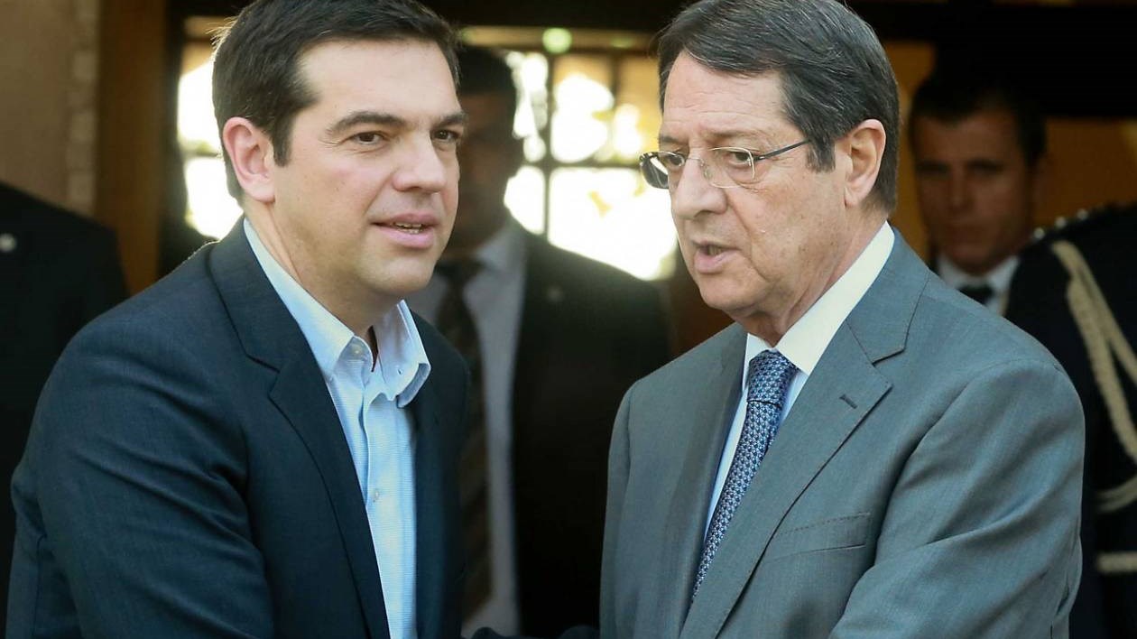 Συνάντηση Τσίπρα-Αναστασιάδη: Μόνη λύση η διζωνική, δικοινοτική ομοσπονδία
