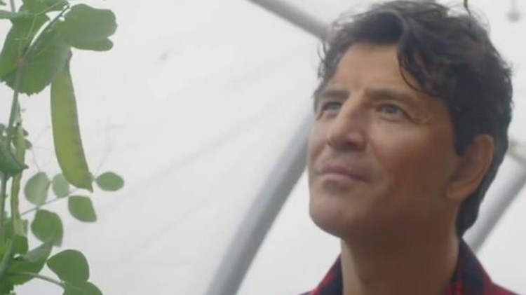 Σάκης Ρουβάς: Μαζεύει λαχανικά και μας ξεναγεί στο θερμοκήπιο του – ΒΙΝΤΕΟ