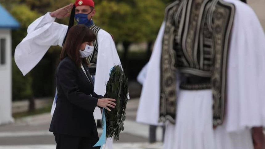 Σακελλαροπούλου για τη γενοκτονία των Αρμενίων: Είναι μια τραγωδία που σφράγισε ανεξίτηλα τις πρώτες δεκαετίες του 20ού αιώνα