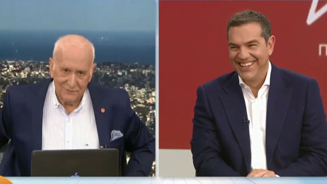 Ο Τσίπρας μπερδεύτηκε και είπε Μητσοτάκη τον Παπαδάκη – Η επική αντίδραση του παρουσιαστή