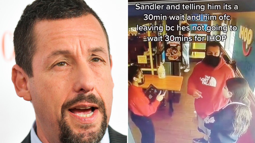 Viral σερβιτόρα που δεν αναγνώρισε τον Άνταμ Σάντλερ – Δημοσίευσε βίντεο από κάμερα ασφαλείας στο TikTok