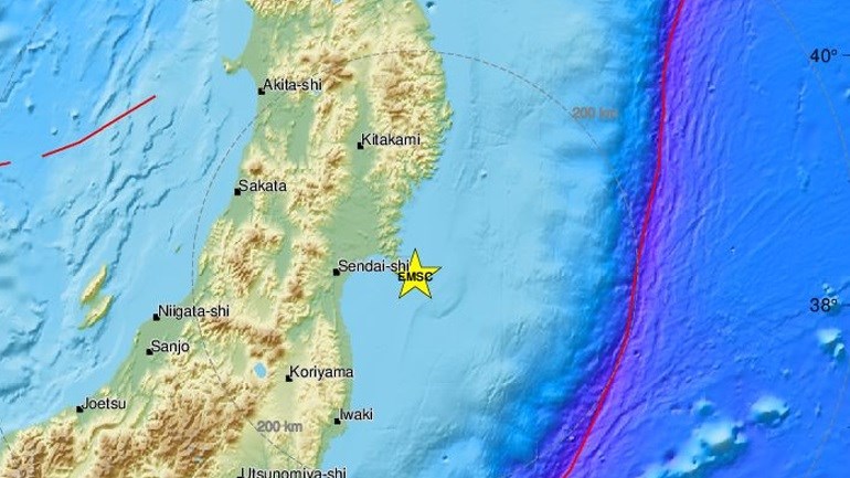 Σεισμός 6,8 Ρίχτερ στην Ιαπωνία