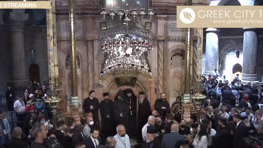 Άγιο Φως: Η τελετή Αφής στα Ιεροσόλυμα