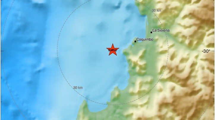 Ισχυρός σεισμός στη Χιλή