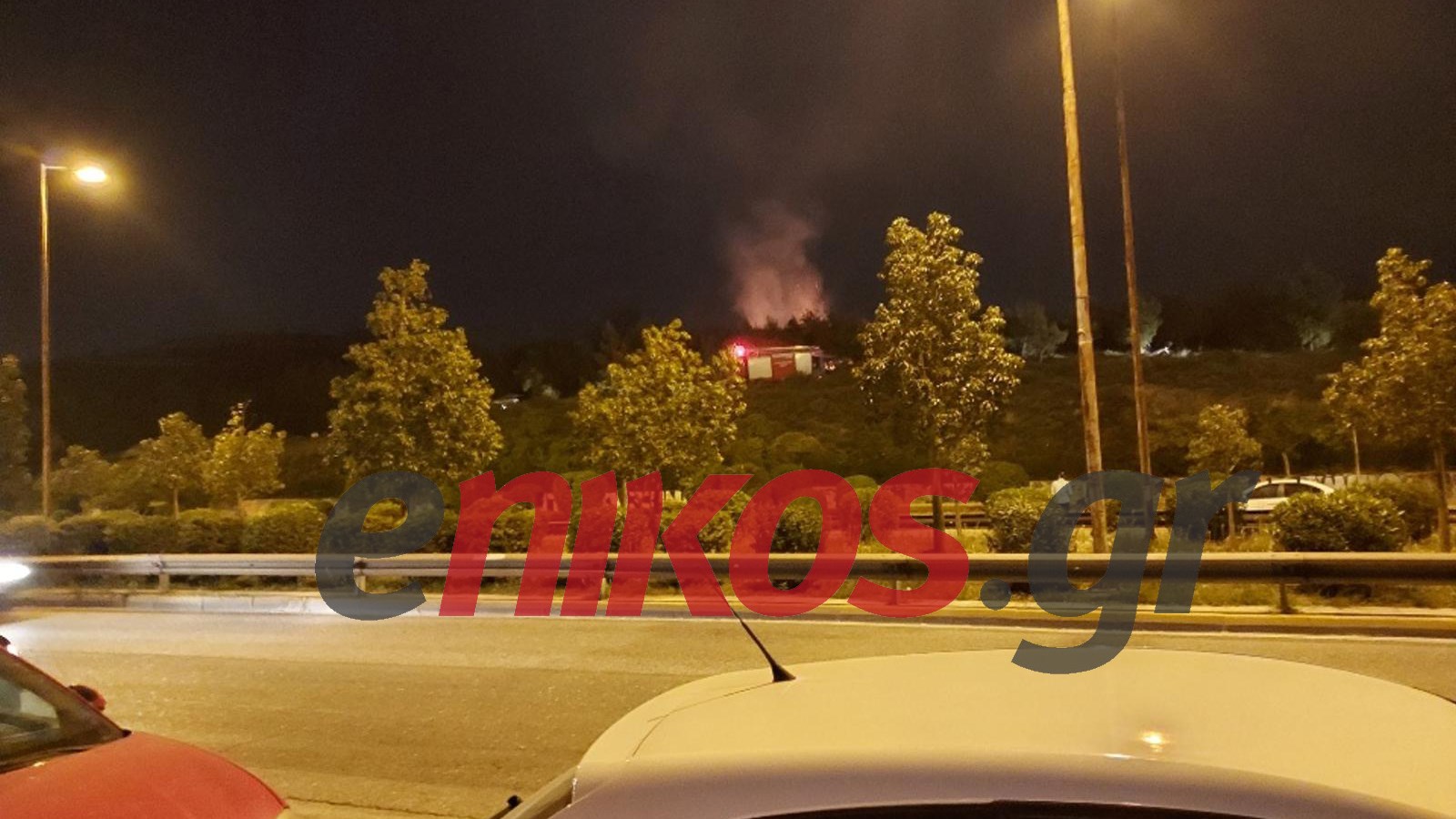 Φωτιά σε οικόπεδο στο Γαλάτσι – ΦΩΤΟ αναγνώστη