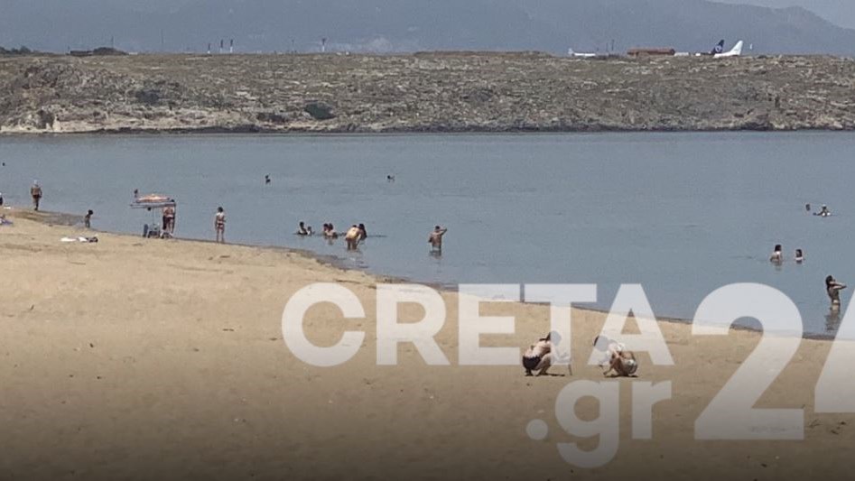 Ηράκλειο: Κυριακή του Πάσχα με γεμάτες παραλίες – Ξεπέρασε τους 37 βαθμούς η θερμοκρασία στην Κρήτη