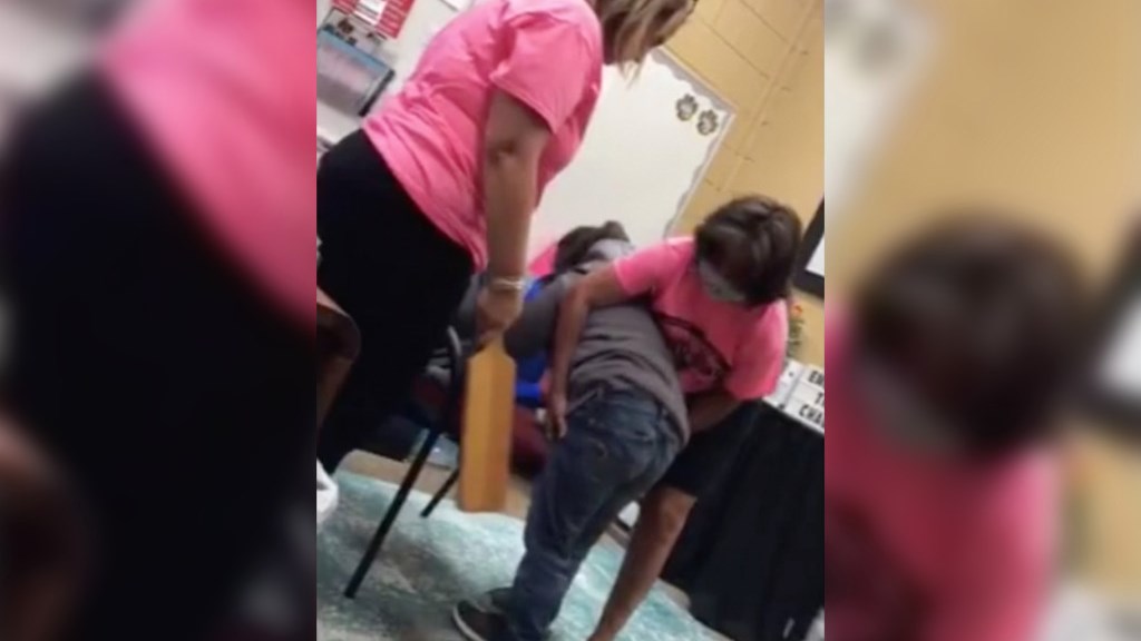 ΗΠΑ: Άγριος ξυλοδαρμός εξάχρονης μαθήτριας από διευθύντρια σχολείου – Σοκαριστικό βίντεο