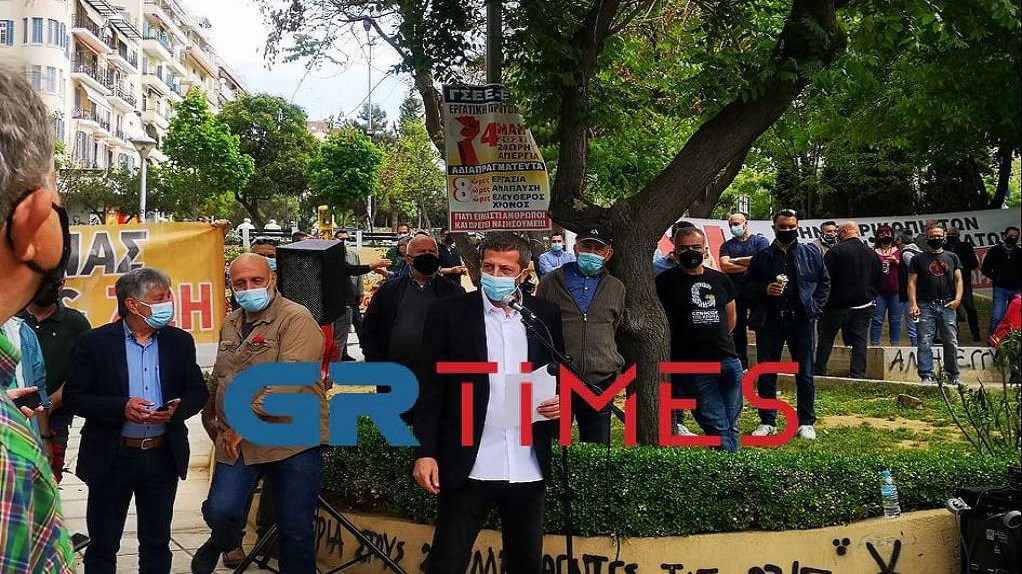 Θεσσαλονίκη: Την Εργατική Πρωτομαγιά τίμησε η διοίκηση του ΕΚΘ – ΦΩΤΟ – ΒΙΝΤΕΟ