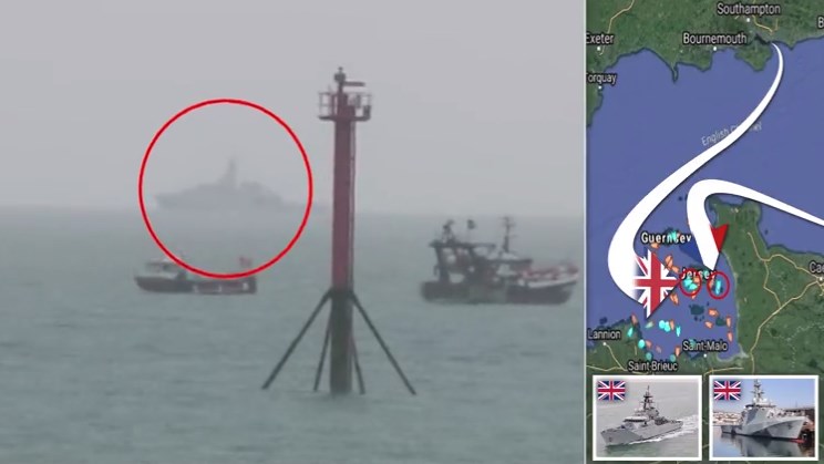 Νέα κόντρα Γαλλίας – Βρετανίας: Πολεμικά πλοία στο νησί Tζέρσεϊ με αφορμή το ψάρεμα στην περιοχή