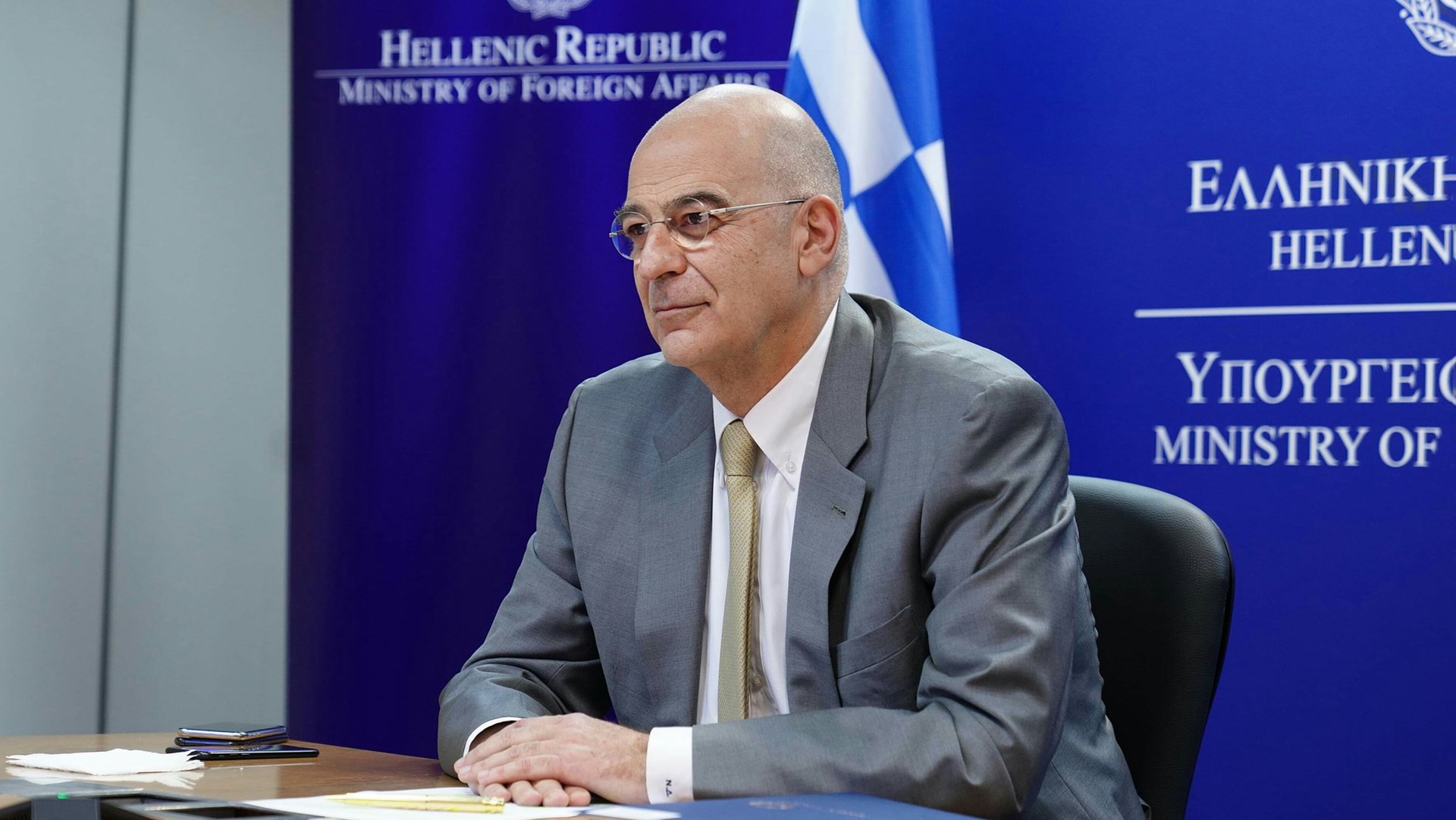 Δένδιας: Οι ΗΠΑ είναι ο ιδανικός εταίρος για να πείσει την Τουρκία να αποδεχτεί το Δίκαιο της Θάλασσας