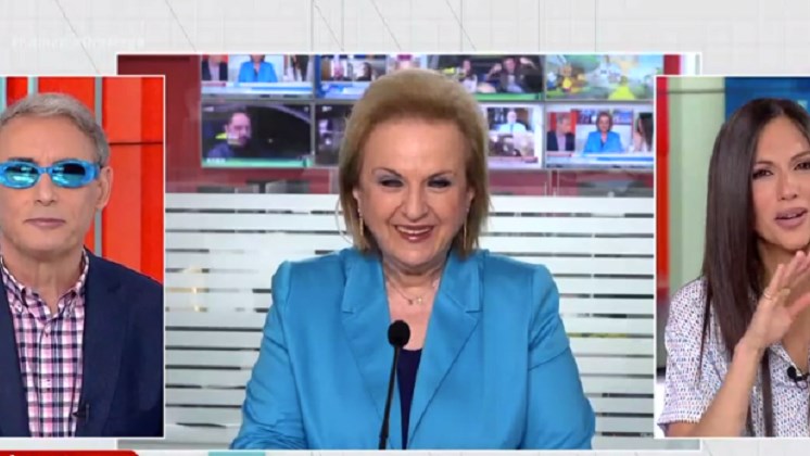 Χασαπόπουλος και Βούλγαρη δοκίμασαν στον αέρα τα viral γυαλιά της Ματίνας Παγώνη – ΒΙΝΤΕΟ