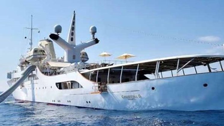 Christina O – Το πλωτό παλάτι του Ωνάση νοικιάζεται για 630.000 ευρώ την εβδομάδα – ΦΩΤΟ