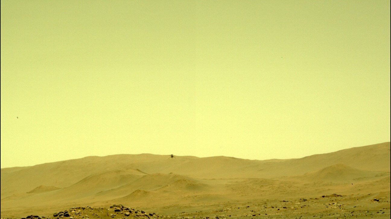 NASA: Το Ingenuity πραγματοποίησε την πέμπτη πτήση του στον πλανήτη Άρη – ΦΩΤΟ