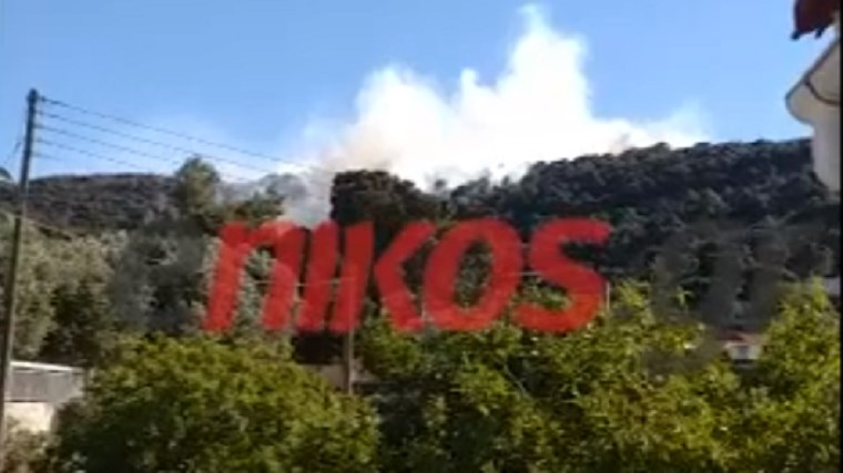 Μεγάλη φωτιά στην Αγία Μαρίνα Κορωπίου – ΦΩΤΟ – ΒΙΝΤΕΟ