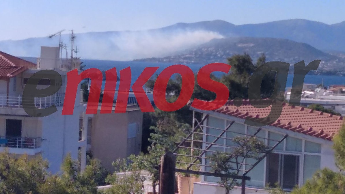 Φωτιά στην Αγία Μαρίνα Κορωπίου: Έκλεισε η Λεωφόρος Αθηνών-Σουνίου – ΦΩΤΟ αναγνωστών