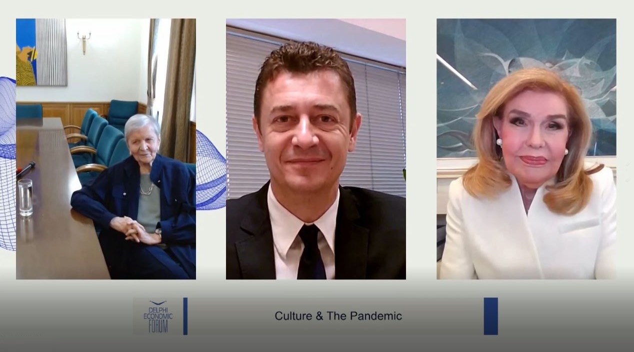 Συμμετοχή της Μαριάννας Β. Βαρδινογιάννη στην τελετή έναρξης του 6ου Οικονομικού Φόρουμ των Δελφών