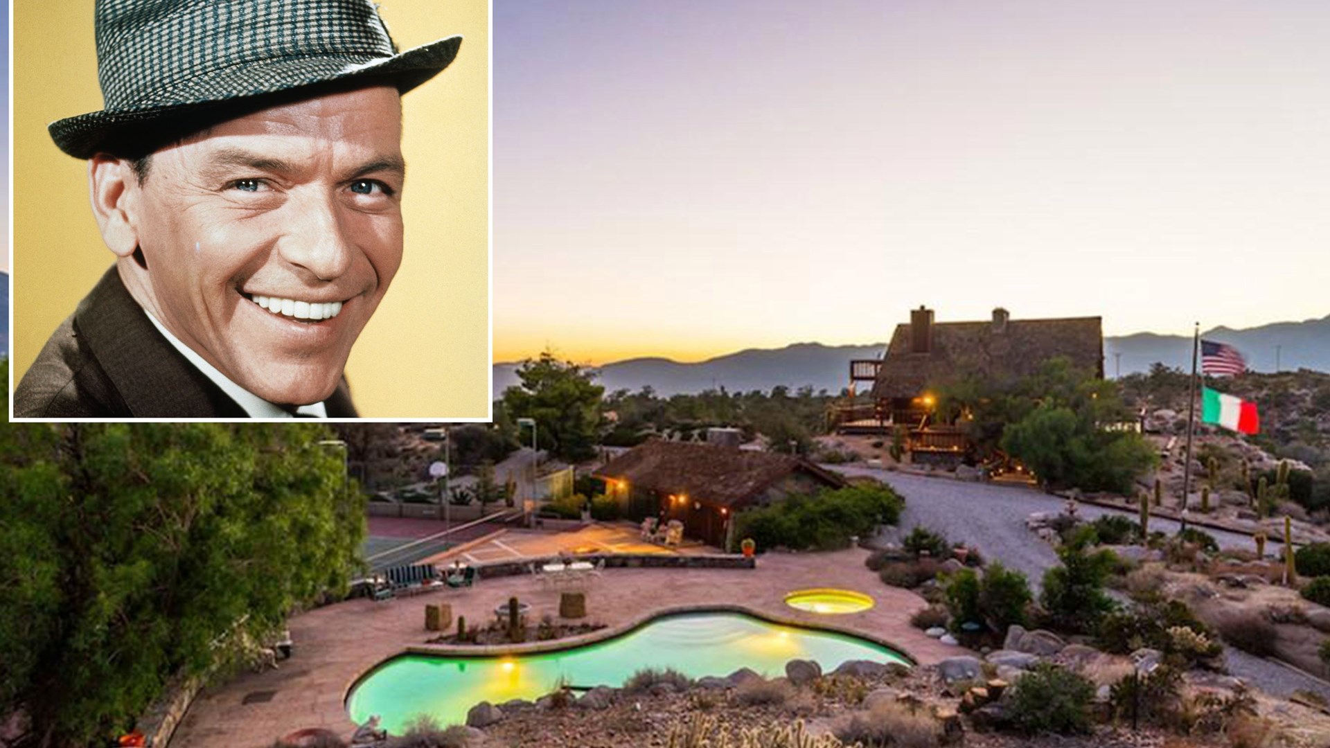 Φρανκ Σινάτρα: Πώς η πολυτελής έπαυλή του στην έρημο παραμένει στα αζήτητα για 15 χρόνια – ΦΩΤΟ