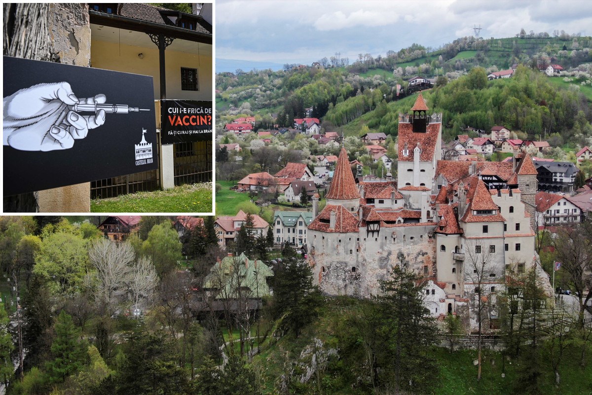 Ρουμανία: Εμβολιαστικό κέντρο το κάστρο του κόμη Δράκουλα – ΒΙΝΤΕΟ