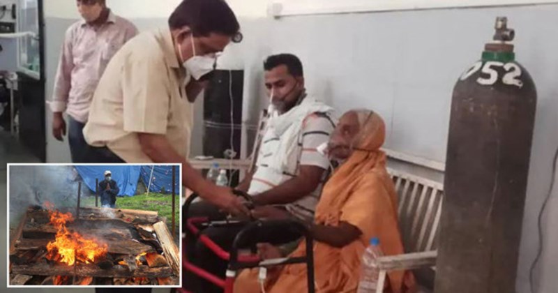 Σοκ στην Ινδία: Ξύπνησε λίγο πριν της βάλουν φωτιά για να την κάψουν – Νόμιζαν ότι είχε πεθάνει από κορονοϊό