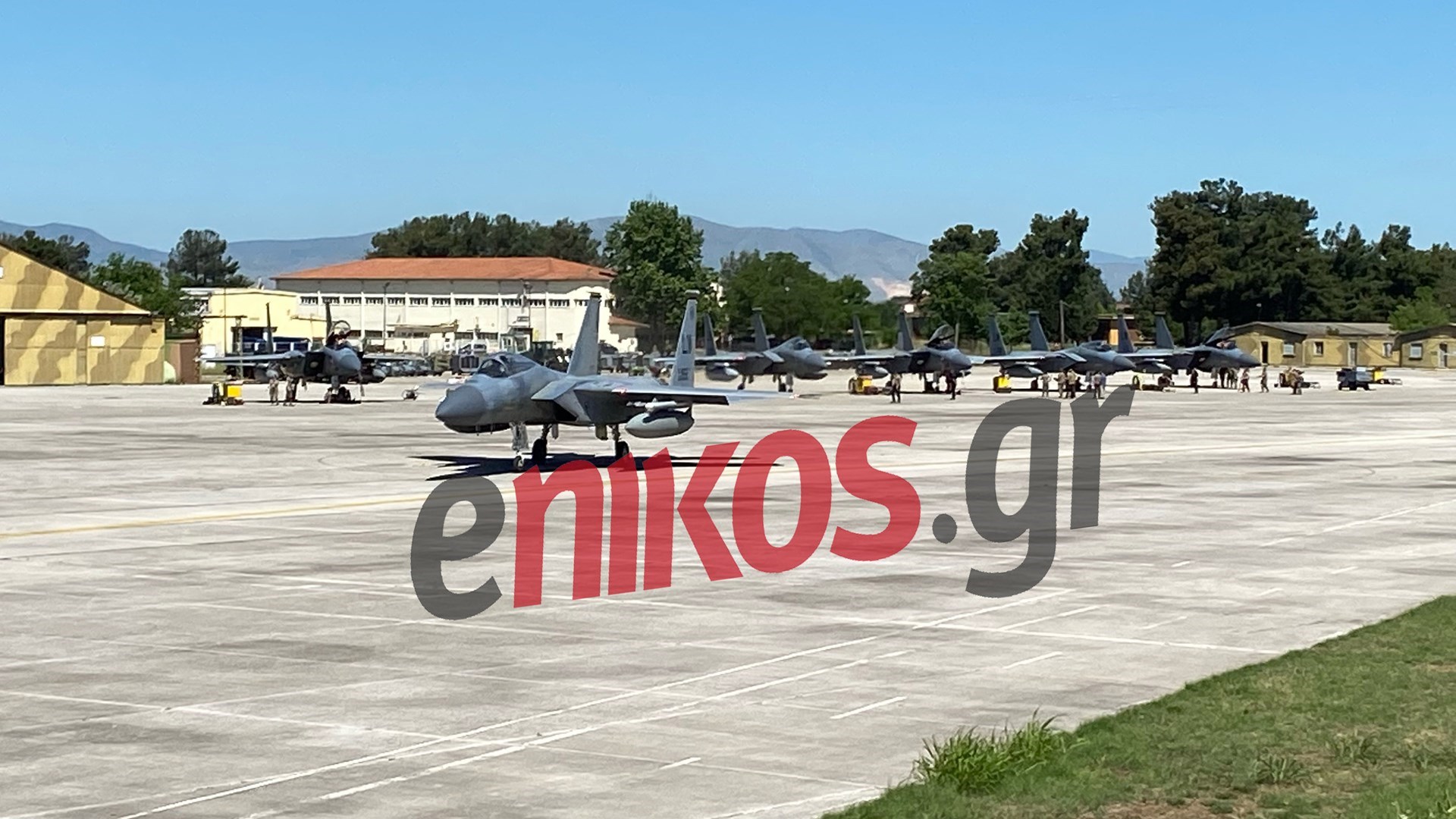 Αποκλειστικές εικόνες: Τα θηριώδη F-15 των ΗΠΑ σε κοινές ασκήσεις με Έλληνες – ΦΩΤΟ -ΒΙΝΤΕΟ