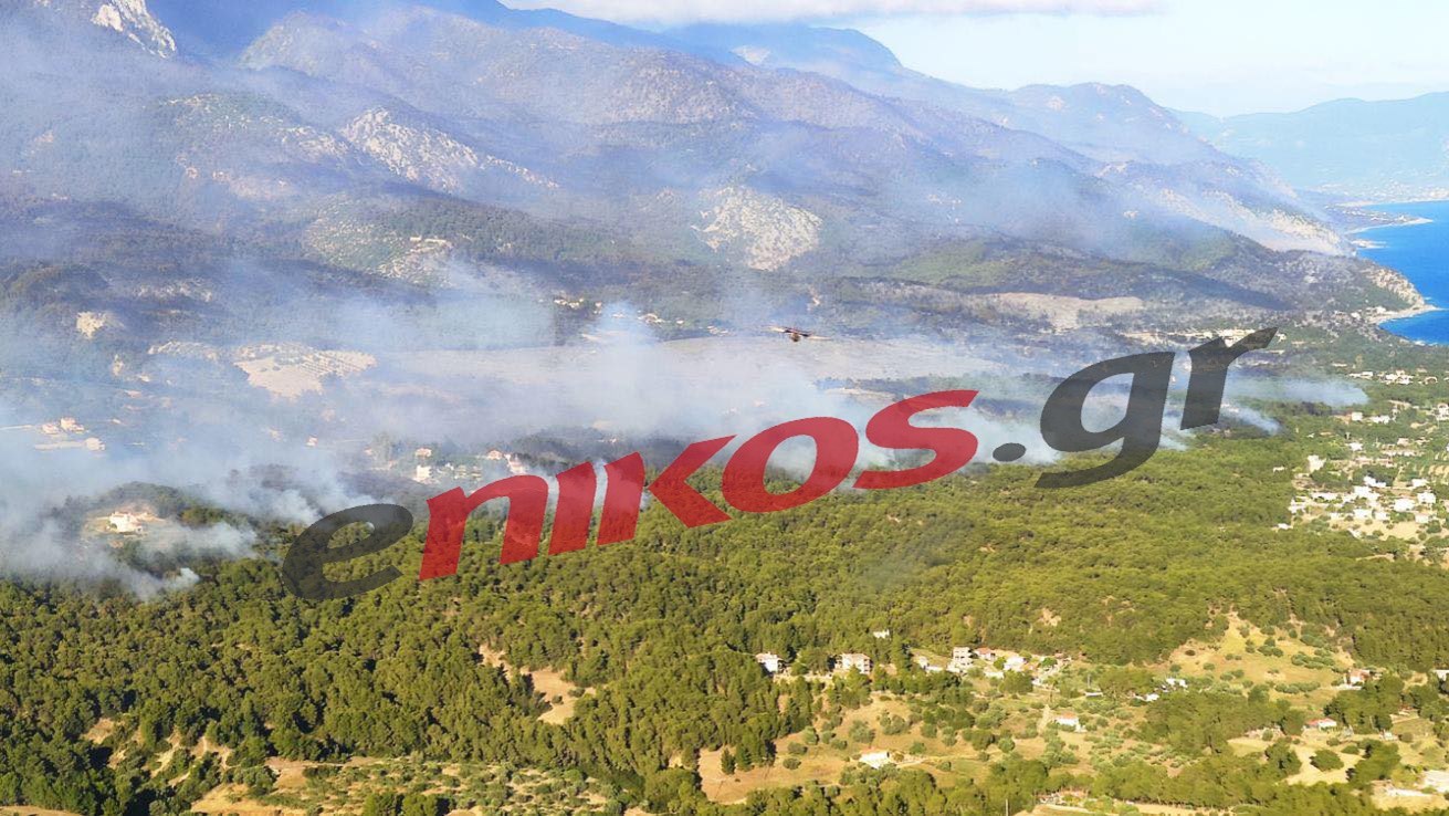 Φωτιά σε Κορινθία-Δυτική Αττική: Κλιμάκια του ΣΥΡΙΖΑ και του ΚΙΝΑΛ στις πληγείσες περιοχές