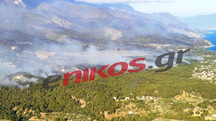 Στο Αλεποχώρι αύριο κυβερνητικό κλιμάκιο – Πρώτη αποτίμηση των καταστροφών από την πυρκαγιά