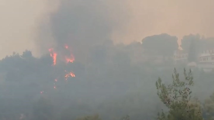 Φωτιά στα Γεράνεια Όρη: Μάχη να ελεγχθούν οι διάσπαρτες εστίες – Σύμμαχος οι άνεμοι που κόπασαν