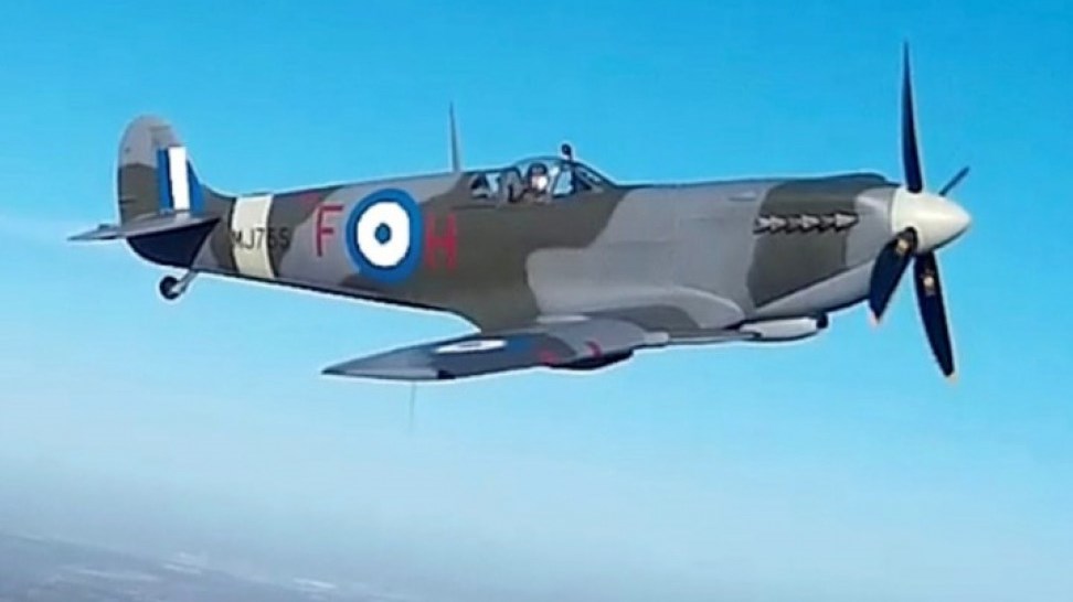 Σπιτφάιρ MJ755: Επιστρέφει στην Ελλάδα το θρυλικό αεροσκάφος του Β’ Παγκοσμίου Πολέμου