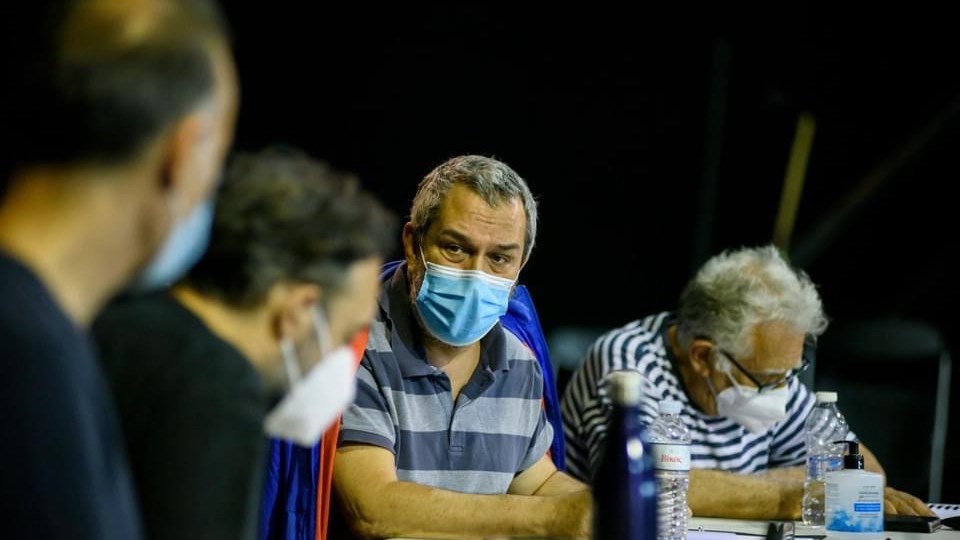 Οι πρώτες φωτογραφίες απο τις Φοίνισσες που ετοιμάζει με all star cast στο Εθνικό ο Μόσχος