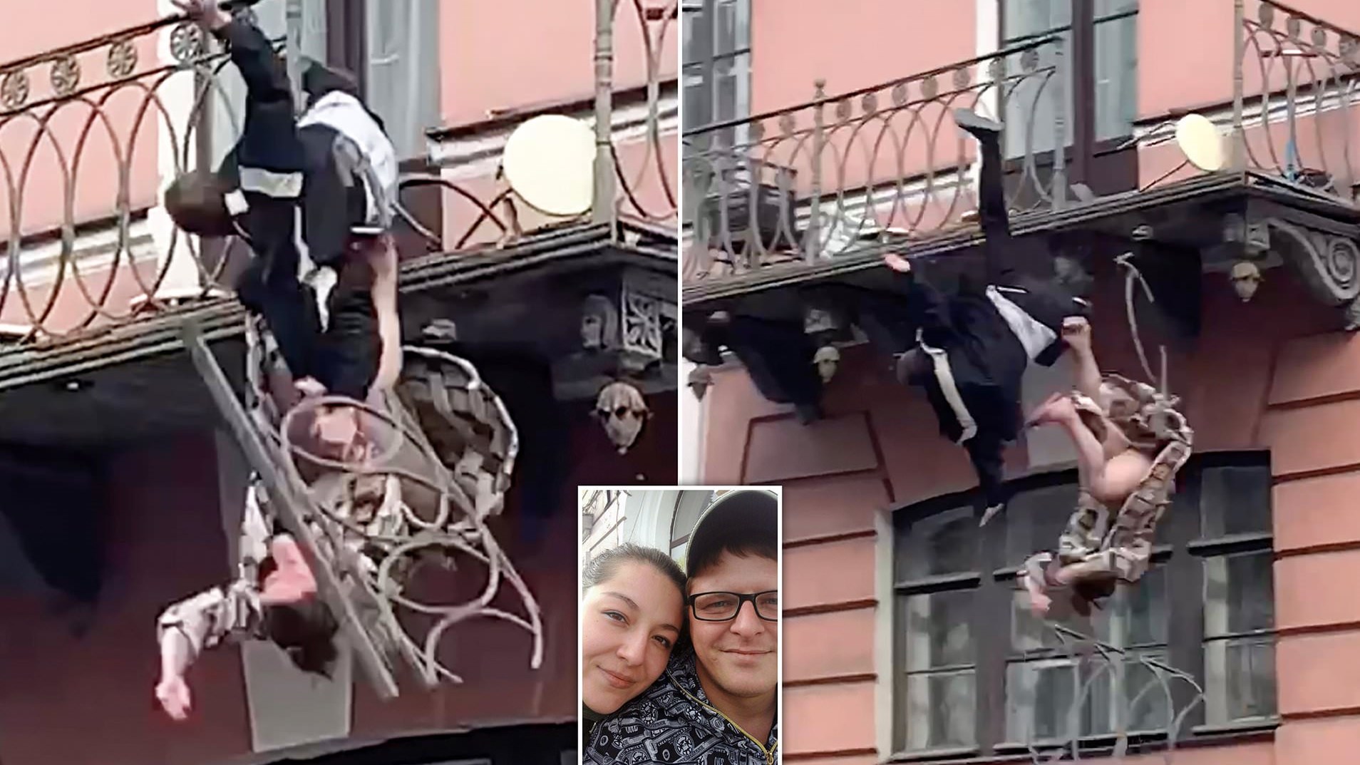 Ρωσία: Ο καβγάς ζευγαριού στο μπαλκόνι πήρε περίεργη τροπή – ΒΙΝΤΕΟ