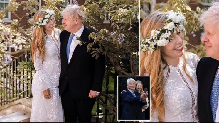 Τζόνσον – Σίμοντς: Η πρώτη ΦΩΤΟ από τον γάμο τους – Επέλεξε νυφικό Έλληνα σχεδιαστή