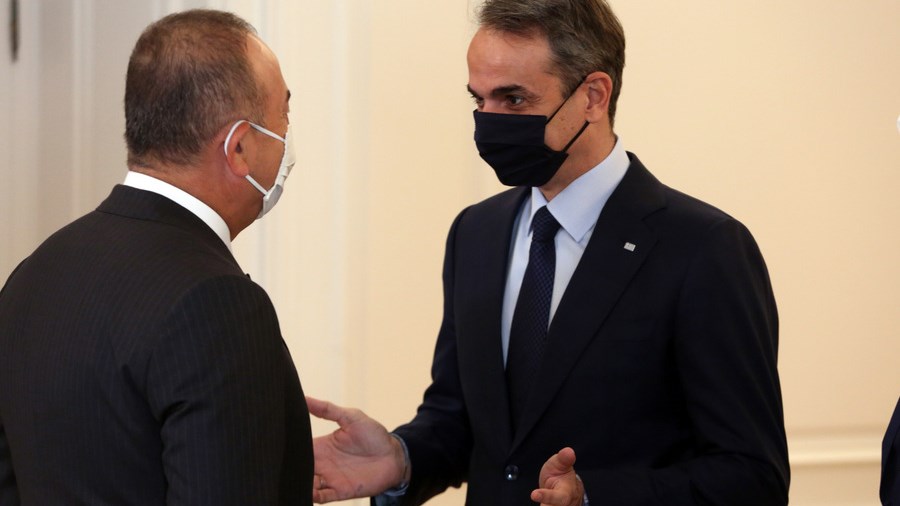 Σε θετικό κλίμα η συνάντηση Μητσοτάκη – Τσαβούσογλου – Τι συζήτησαν