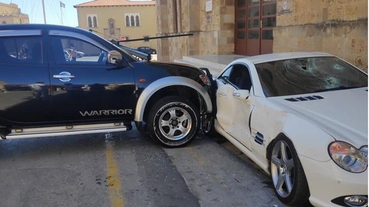 Ρόδος – Ο αστυνομικός που έσπασε το αυτοκίνητο του διευθυντή του: Θα του πληρώσω τις ζημιές