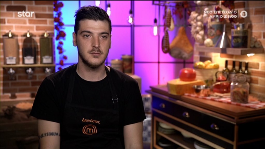 MasterChef: Υποψήφιος με ακροδεξιό συνδυασμό ο Διονύσης – Σάλος στα social media – ΦΩΤΟ
