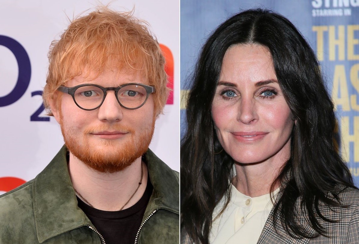 Ed Sheeran και Courteney Cox: Ετοιμάζουν τραγούδι μαζί – ΒΙΝΤΕΟ