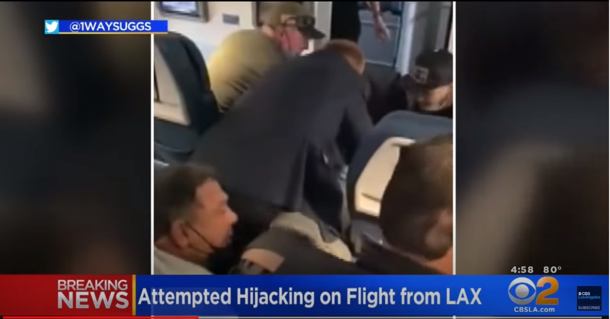 Συγκλονιστικό ΒΙΝΤΕΟ: Η εξουδετέρωση επίδοξου «αεροπειρατή» σε πτήση στις ΗΠΑ