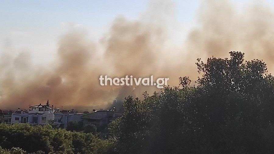 Θεσσαλονίκη: Χωρίς ενεργό μέτωπο η φωτιά στην Πυλαία – Οι τελευταίες πληροφορίες