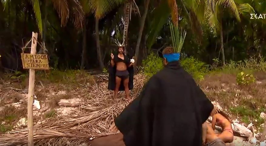 Survivor: Το θεατρικό των Amigos που εκνεύρισε τον Σάκη και τη Μαριαλένα – ΒΙΝΤΕΟ