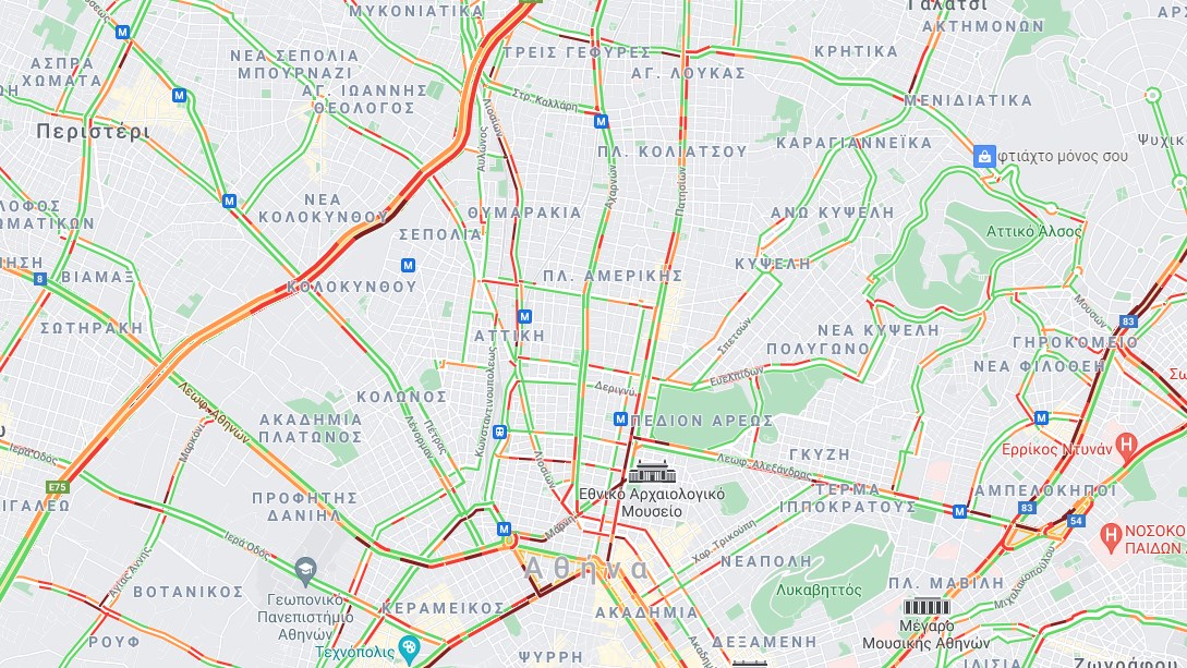 Απεργία: Δείτε LIVE πού έχει κίνηση