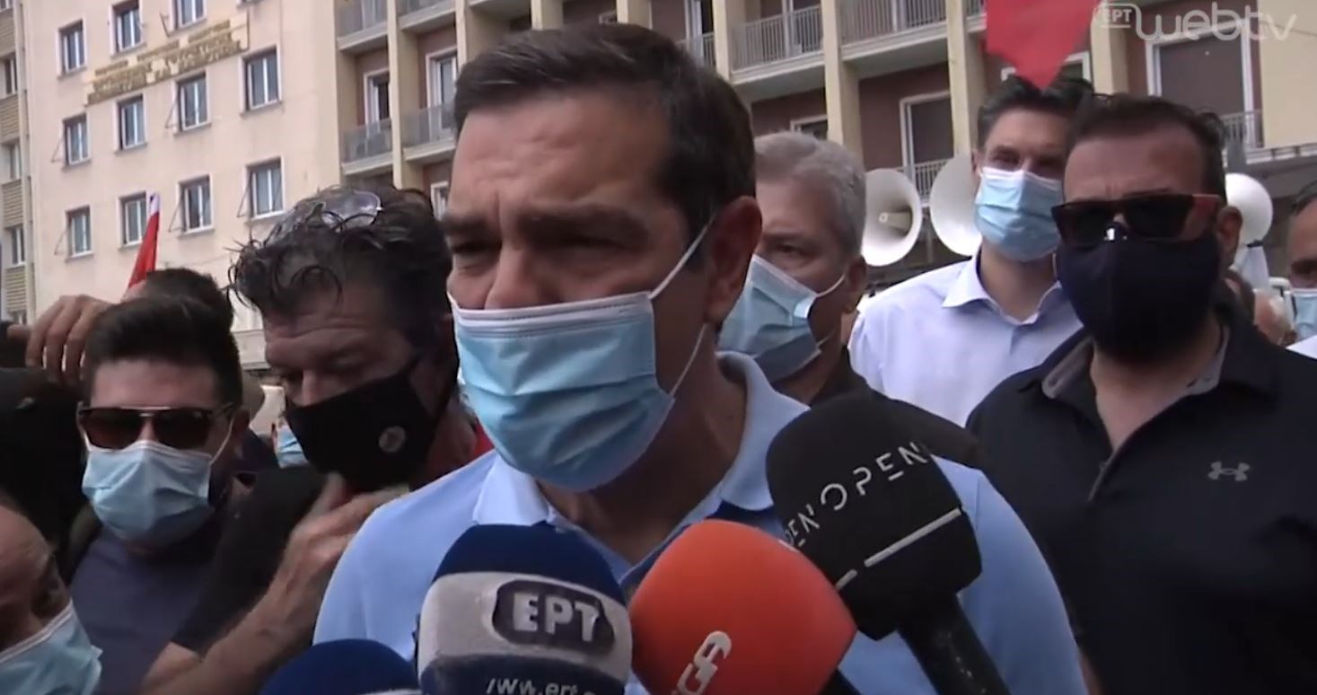 Τσίπρας: Ο κόσμος της εργασίας θα δώσει ρεπό διαρκείας στον κ. Μητσοτάκη και τους υπουργούς του