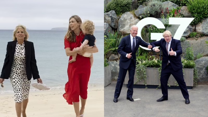 G7: Τα παρασκήνια και τα ευτράπελα – Η πάνα του μικρού Τζόνσον και το δείπνο για το ζεύγος Μπάιντεν