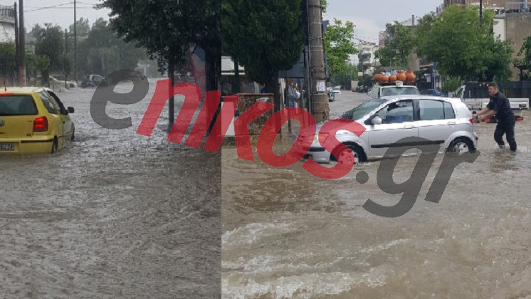 Καλοκαιρινή καταιγίδα στην Αττική: 48 χιλιοστά βροχής σε 40 λεπτά στο Περιστέρι – Κακοκαιρία και το Σάββατο