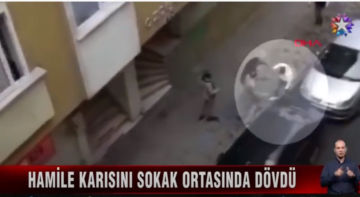 Τουρκία: Έδειρε την έγκυο σύζυγό του στη μέση του δρόμου – Σκληρές εικόνες