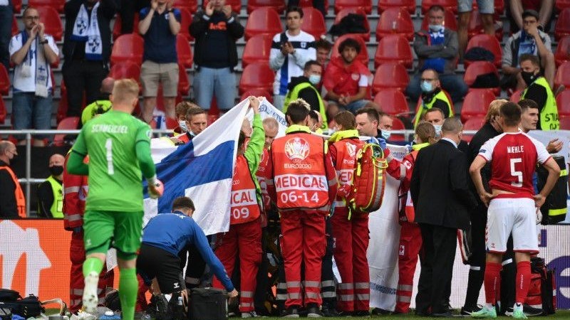 UEFA: Σταθερή η κατάσταση του Έρικσεν