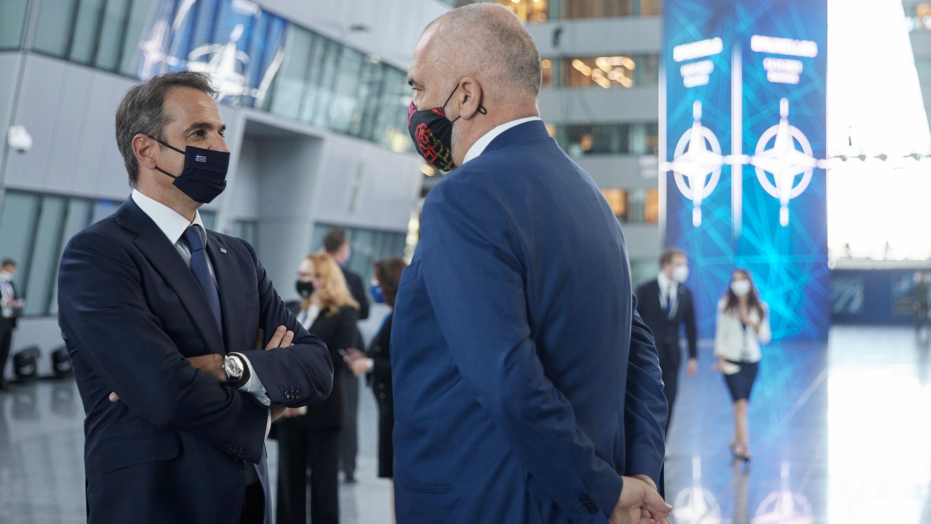 Συνάντηση Μητσοτάκη με Ράμα: Επιτάχυνση των διαδικασιών για την οριοθέτηση θαλάσσιων ζωνών