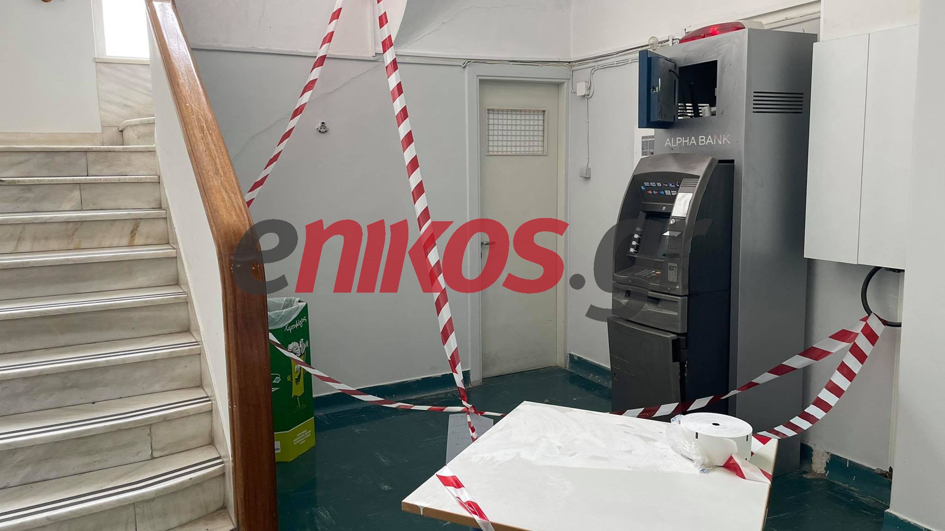 Νοσοκομείο Παίδων Πεντέλης: Προσποιήθηκε τον συντηρητή ATM και προσπάθησε να το διαρρήξει με τροχό – ΦΩΤΟ
