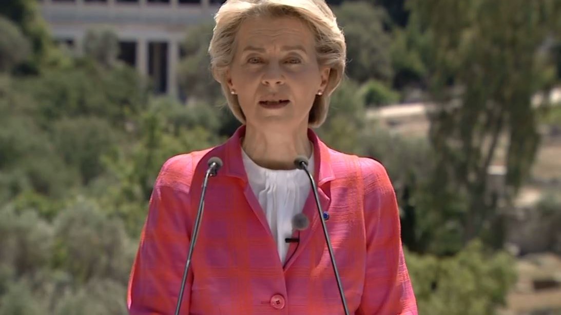 Φον Ντερ Λάιεν: Το σχέδιο “Ελλάδα 2.0” θα ετοιμάσει την Ελλάδα για το μέλλον – Γράφουμε μαζί ιστορία